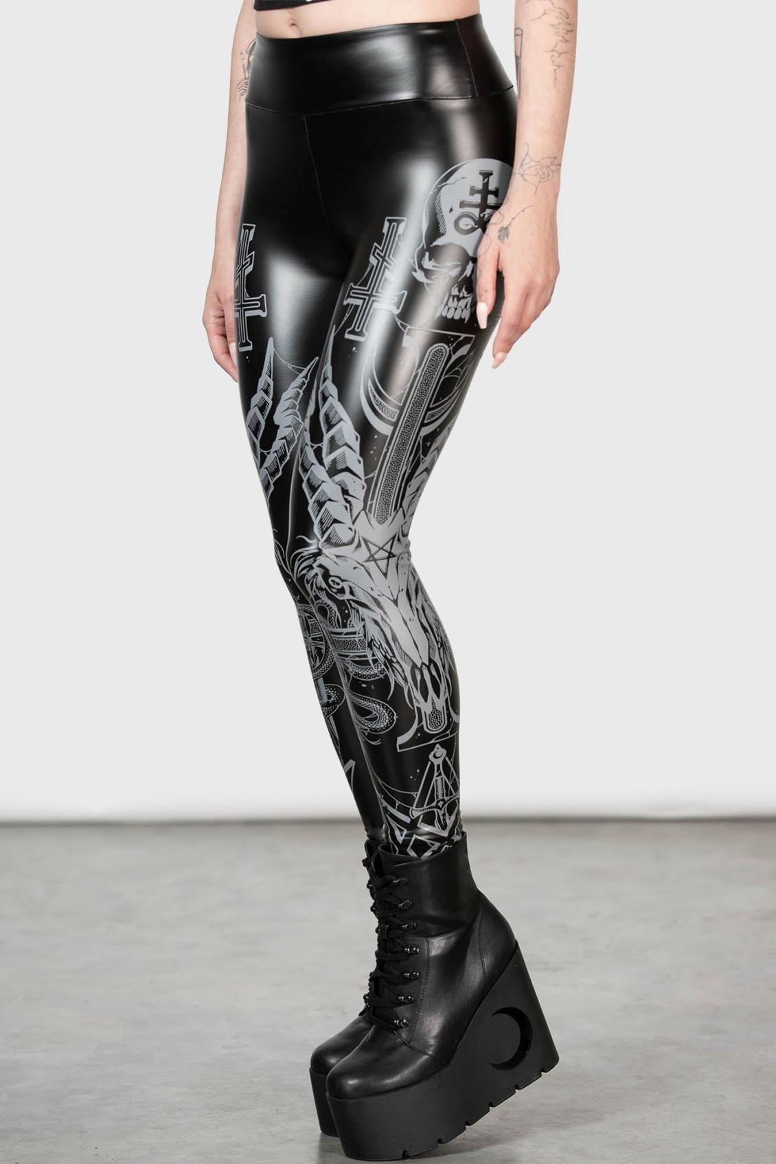 Women Leggings | Killstar Screech Owl Leggings
