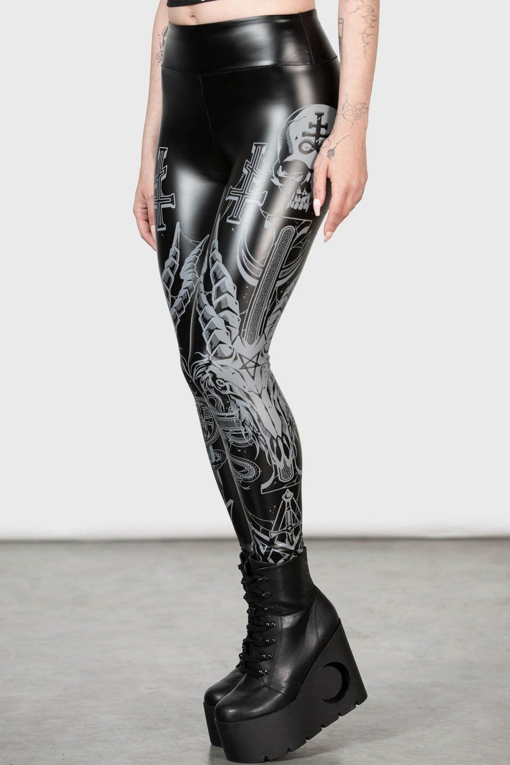 Women Leggings | Killstar Screech Owl Leggings