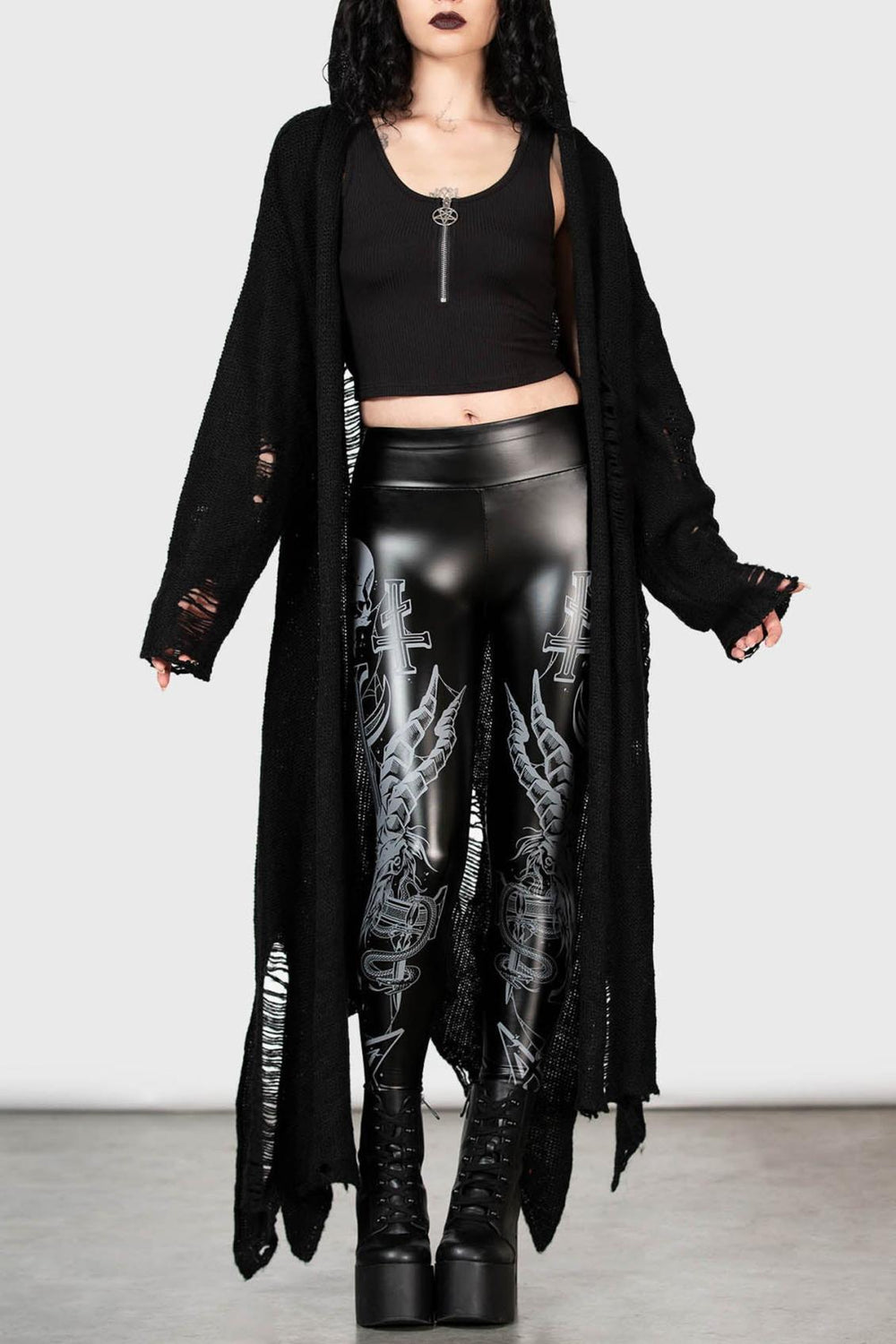 Women Leggings | Killstar Screech Owl Leggings