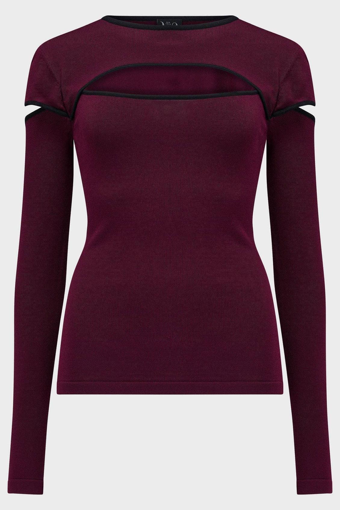 Women Long Sleeves | Killstar Abyssal Elegy Knitted Top