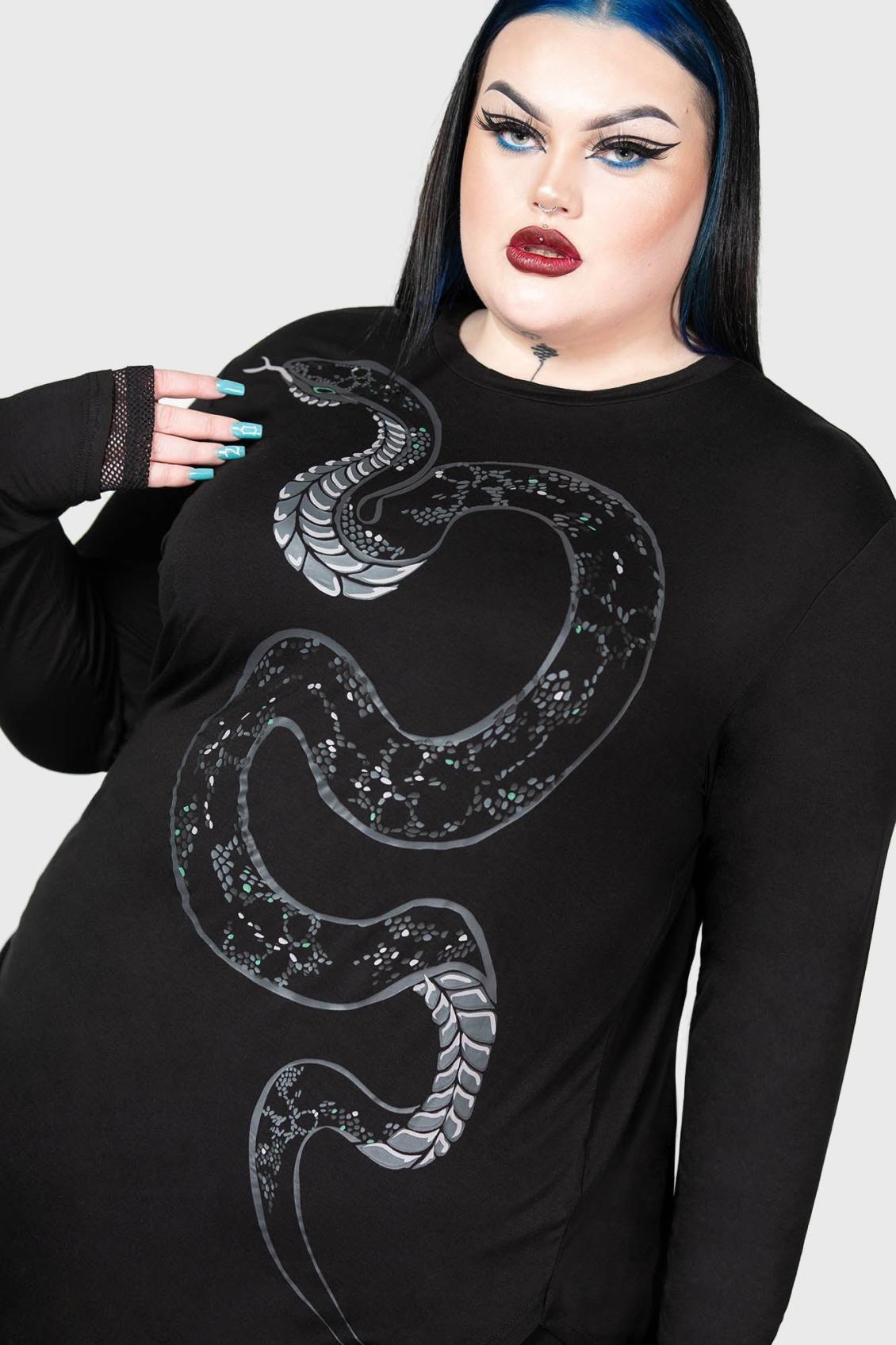 Women Long Sleeves | Killstar Aniliidae Top