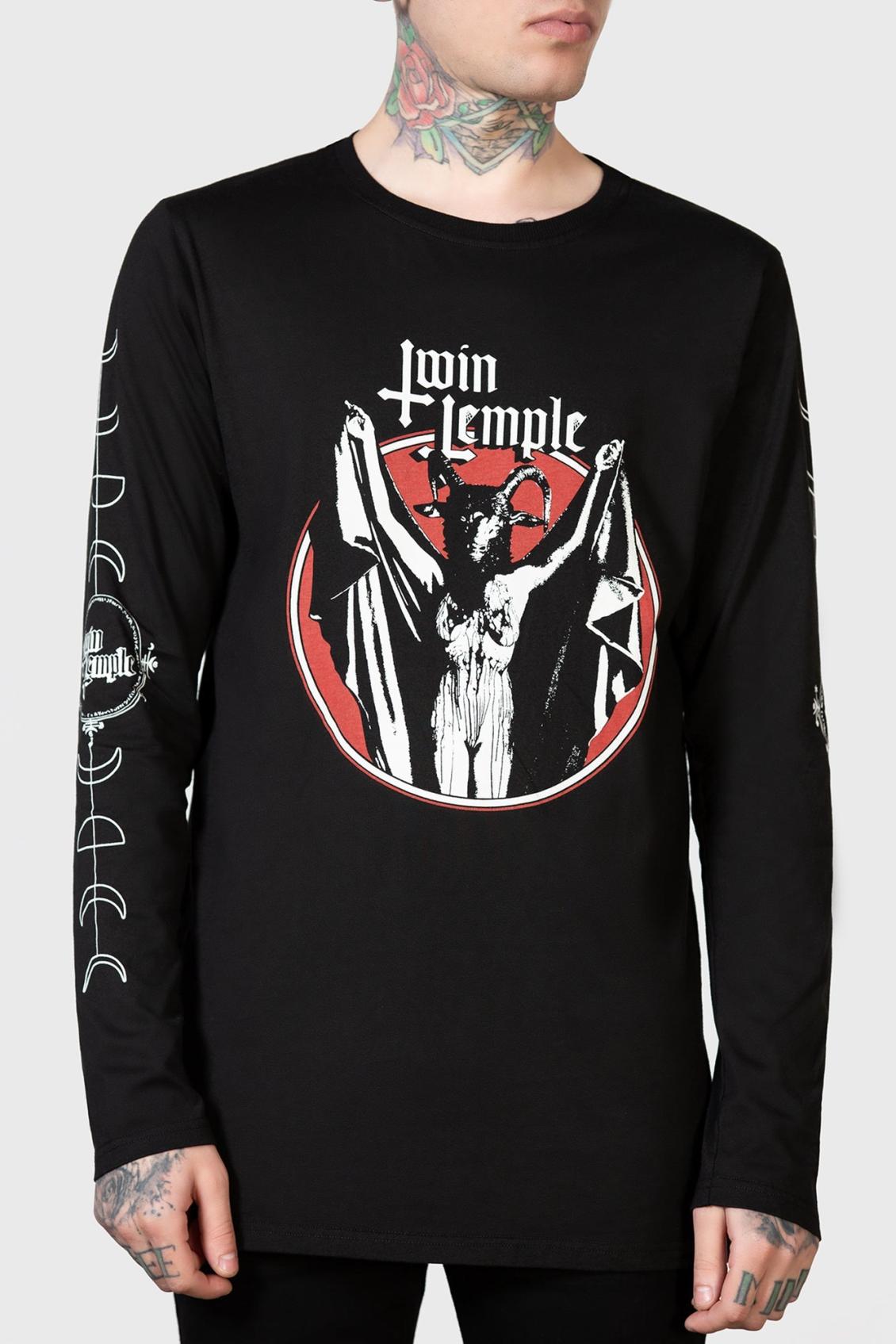 Women Long Sleeves | Killstar Baphomette Long Sleeve Top