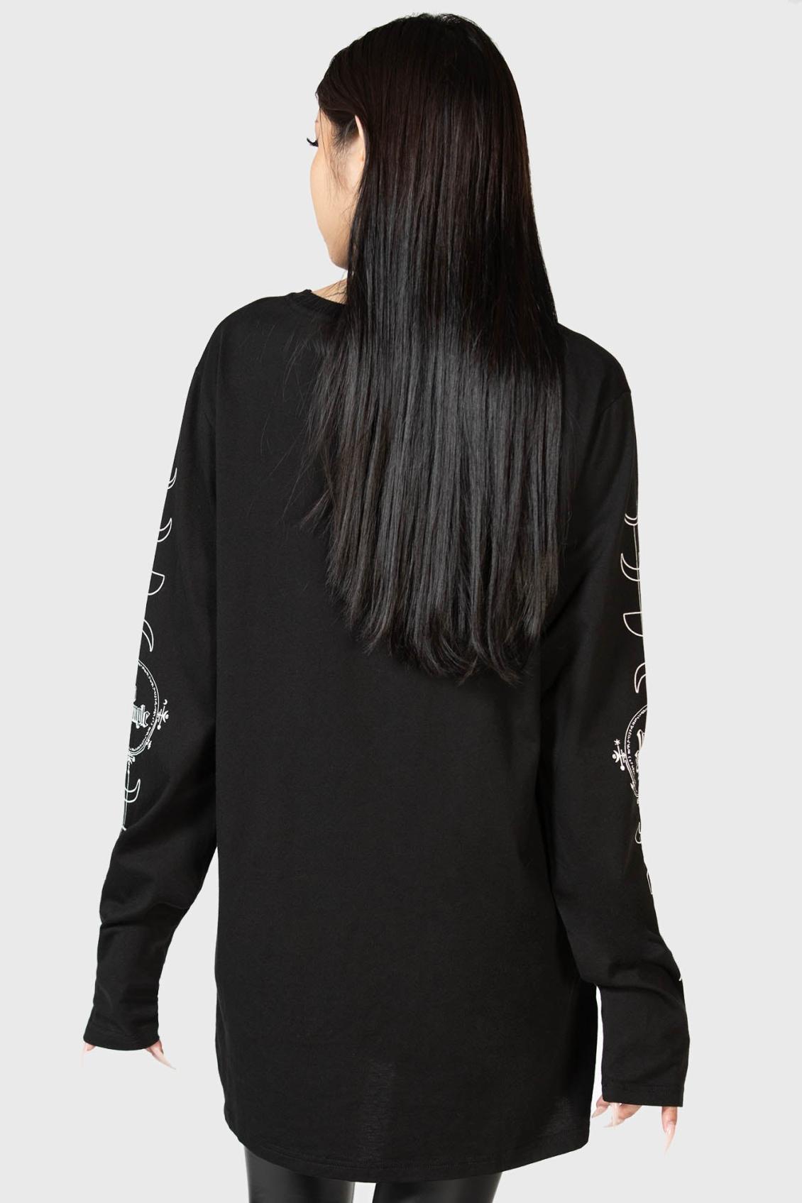 Women Long Sleeves | Killstar Baphomette Long Sleeve Top