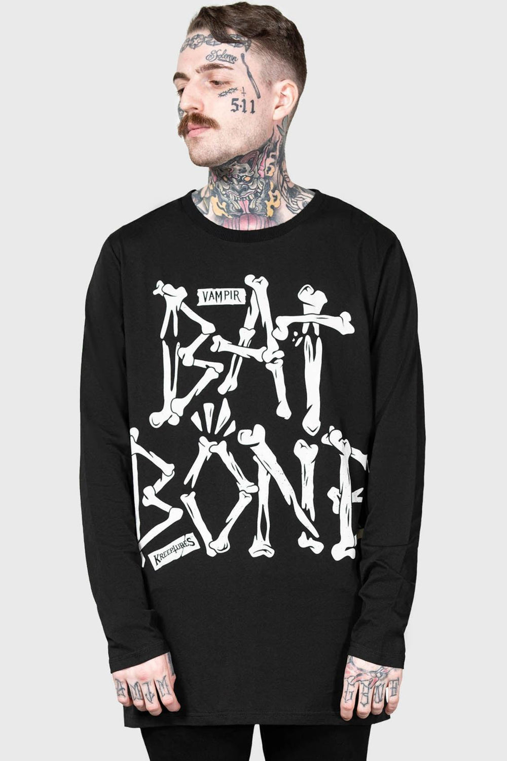 Women Long Sleeves | Killstar Batbone Long Sleeve Top