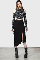 Women Long Sleeves | Killstar Catacombs Creatures Hooded Top