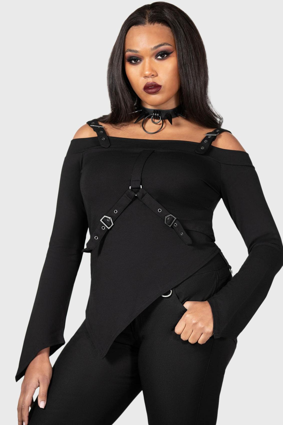 Women Long Sleeves | Killstar Cell Of Anarchy Top