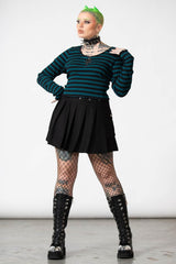 Women Long Sleeves | Killstar Chimera Long Sleeve Top [GREEN]