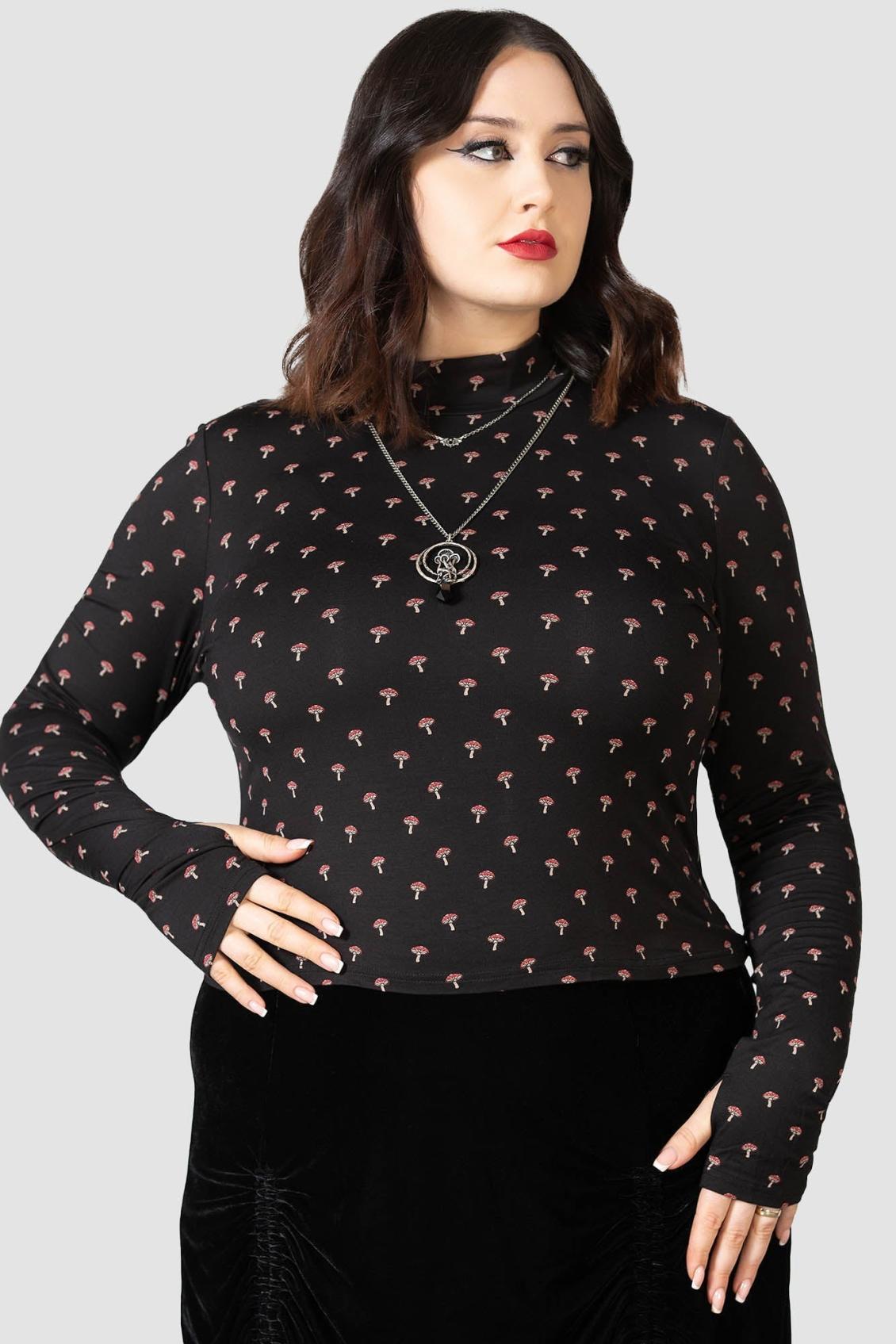 Women Long Sleeves | Killstar Dapperling Long Sleeve Top
