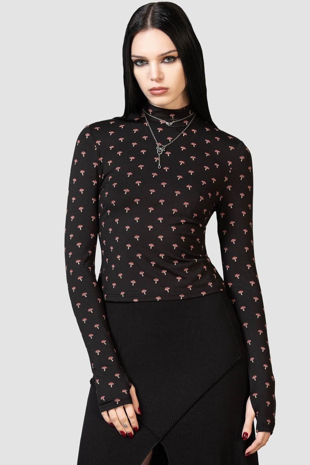 Women Long Sleeves | Killstar Dapperling Long Sleeve Top