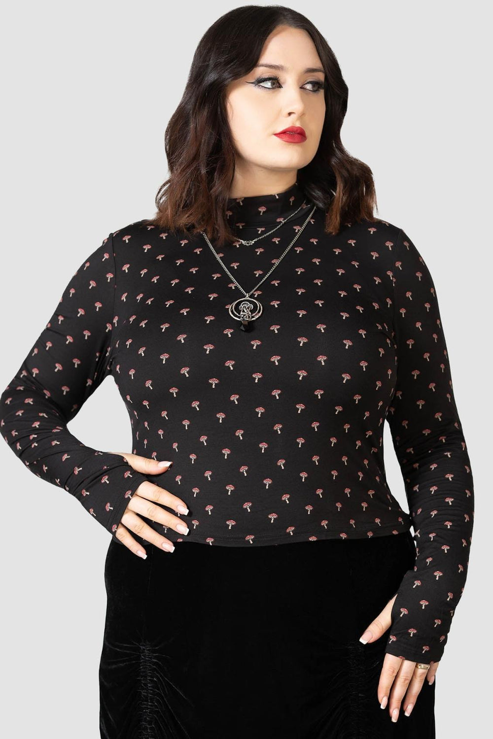 Women Long Sleeves | Killstar Dapperling Long Sleeve Top