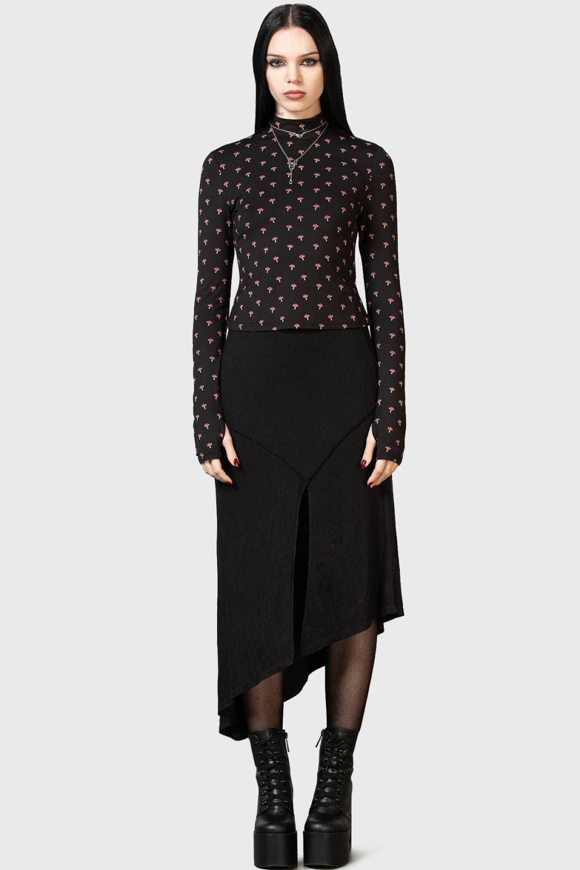 Women Long Sleeves | Killstar Dapperling Long Sleeve Top