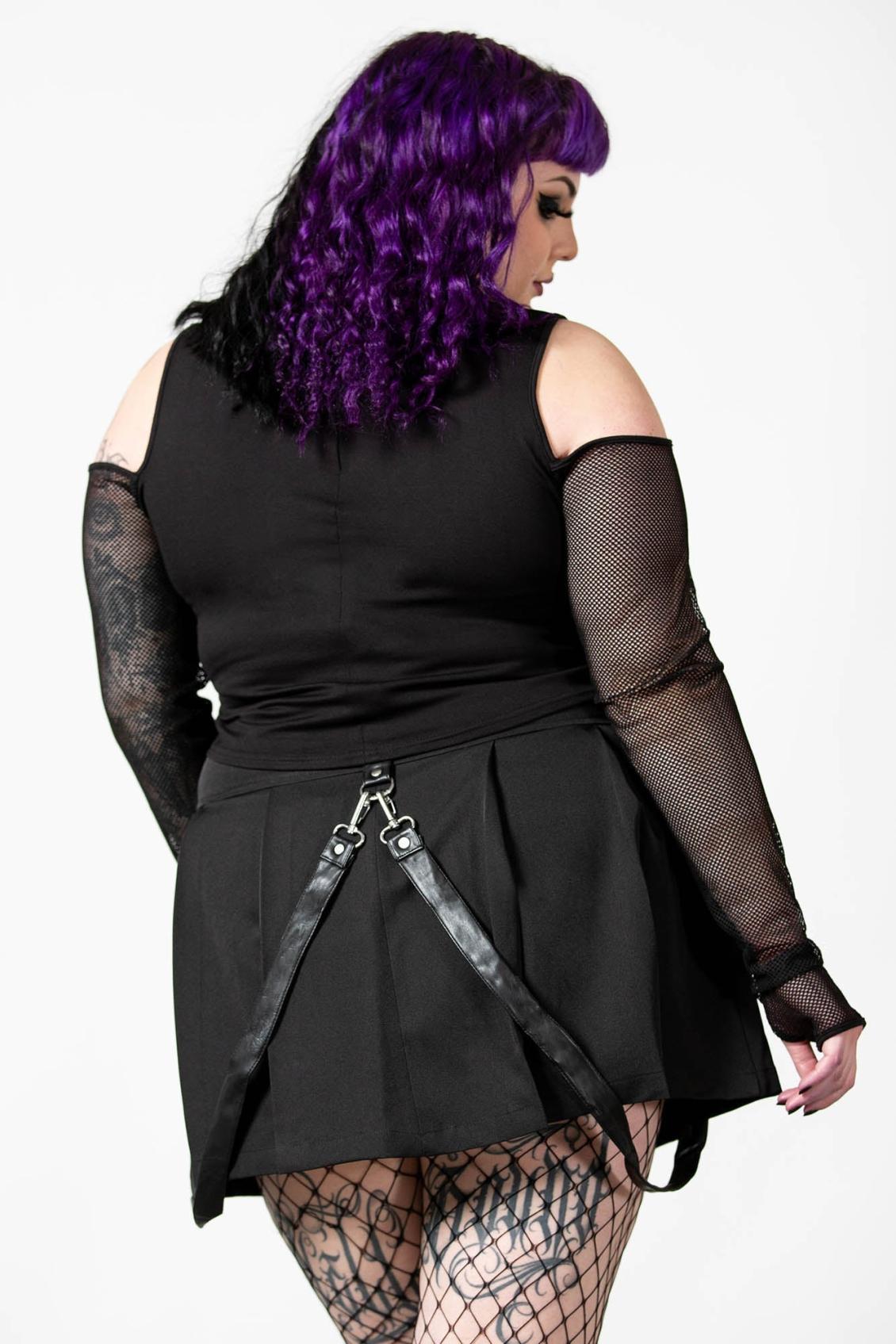 Women Long Sleeves | Killstar Dark Half Long Sleeve Top