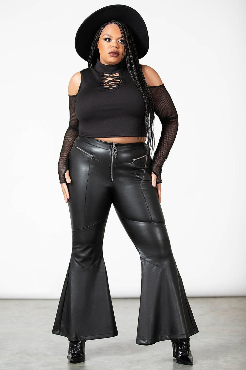 Women Long Sleeves | Killstar Dark Half Long Sleeve Top