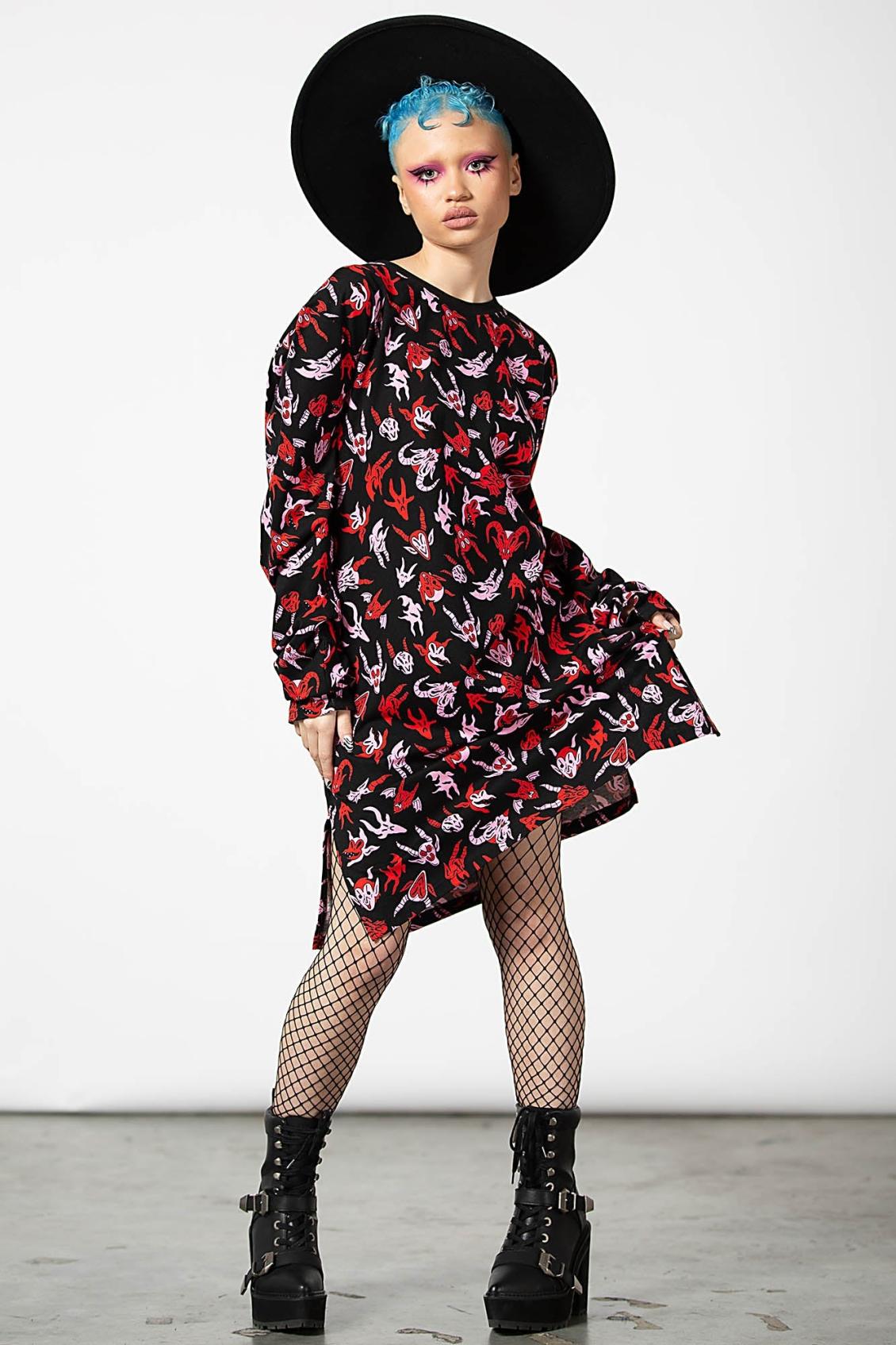 Women Long Sleeves | Killstar Demoniac Long Sleeve Top