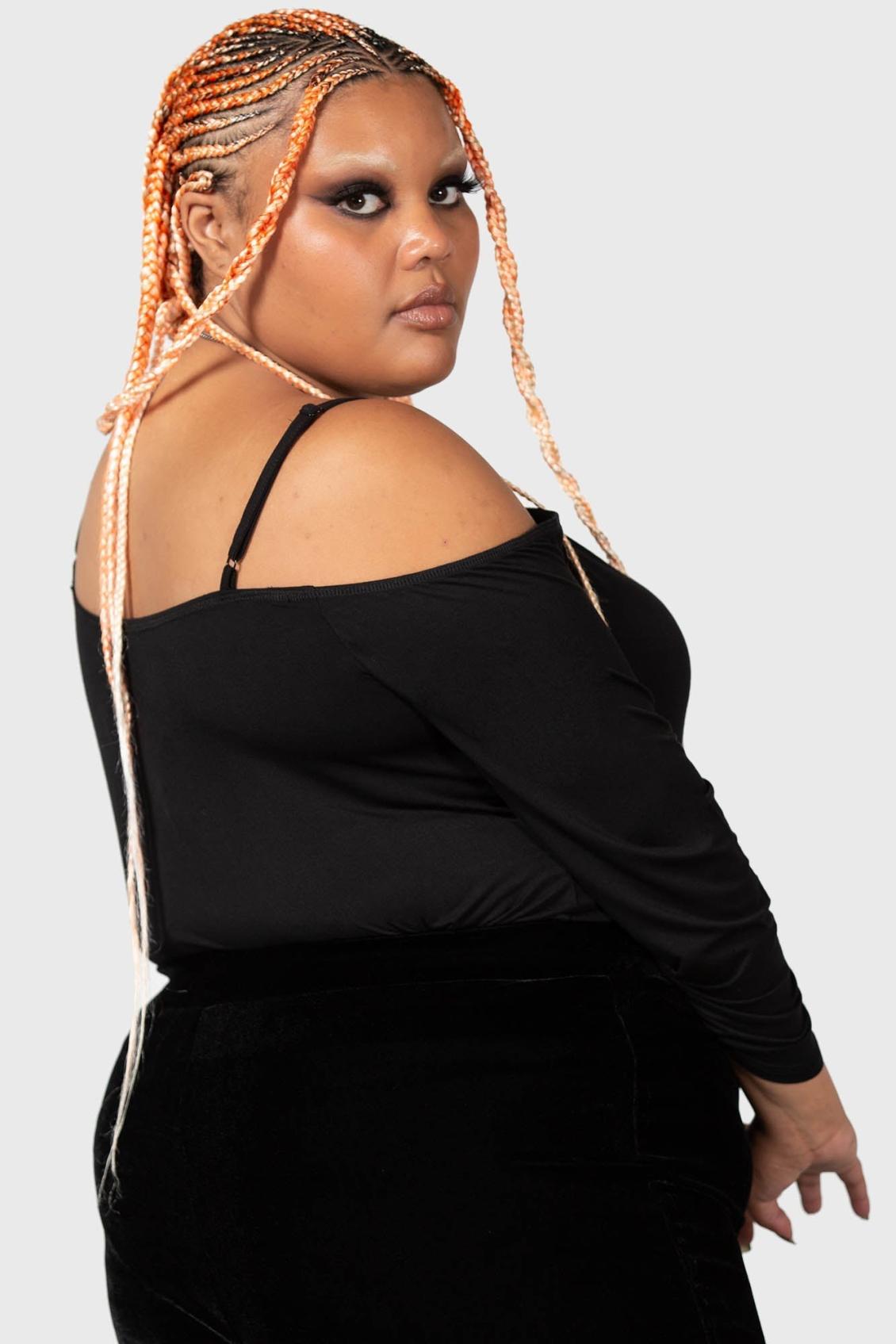 Women Long Sleeves | Killstar Devastate Bardot Top