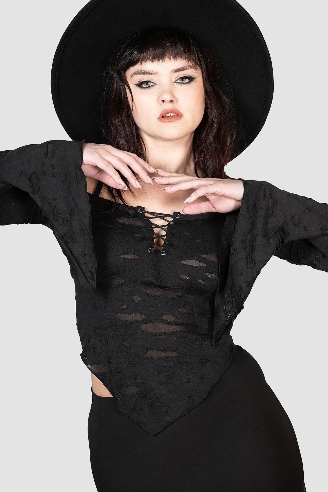 Women Long Sleeves | Killstar Dust Devil Top