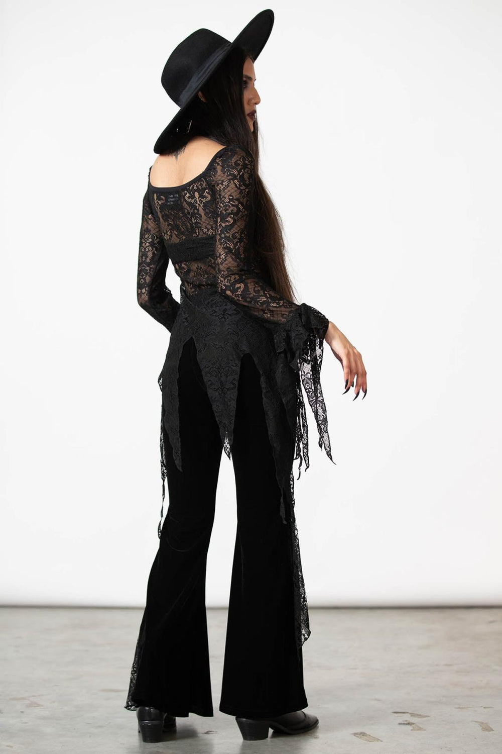 Women Long Sleeves | Killstar Faythe Lace Top