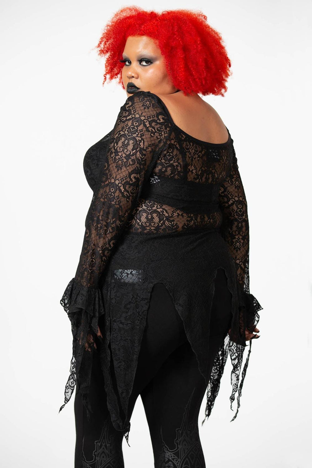 Women Long Sleeves | Killstar Faythe Lace Top