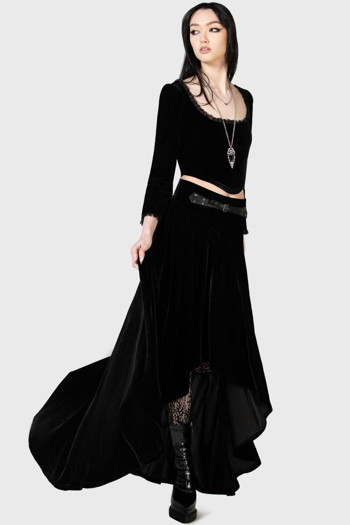 Women Long Sleeves | Killstar Harietta Long Sleeve Top