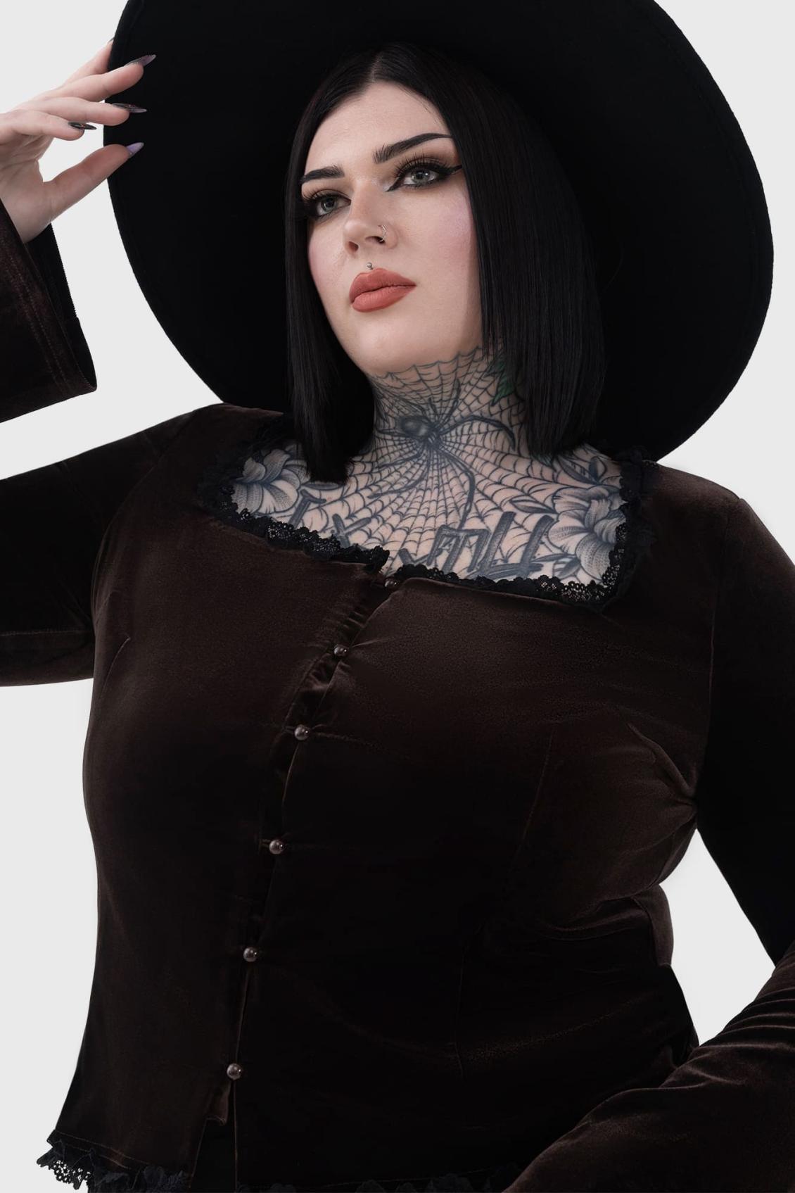Women Long Sleeves | Killstar Heliria Top
