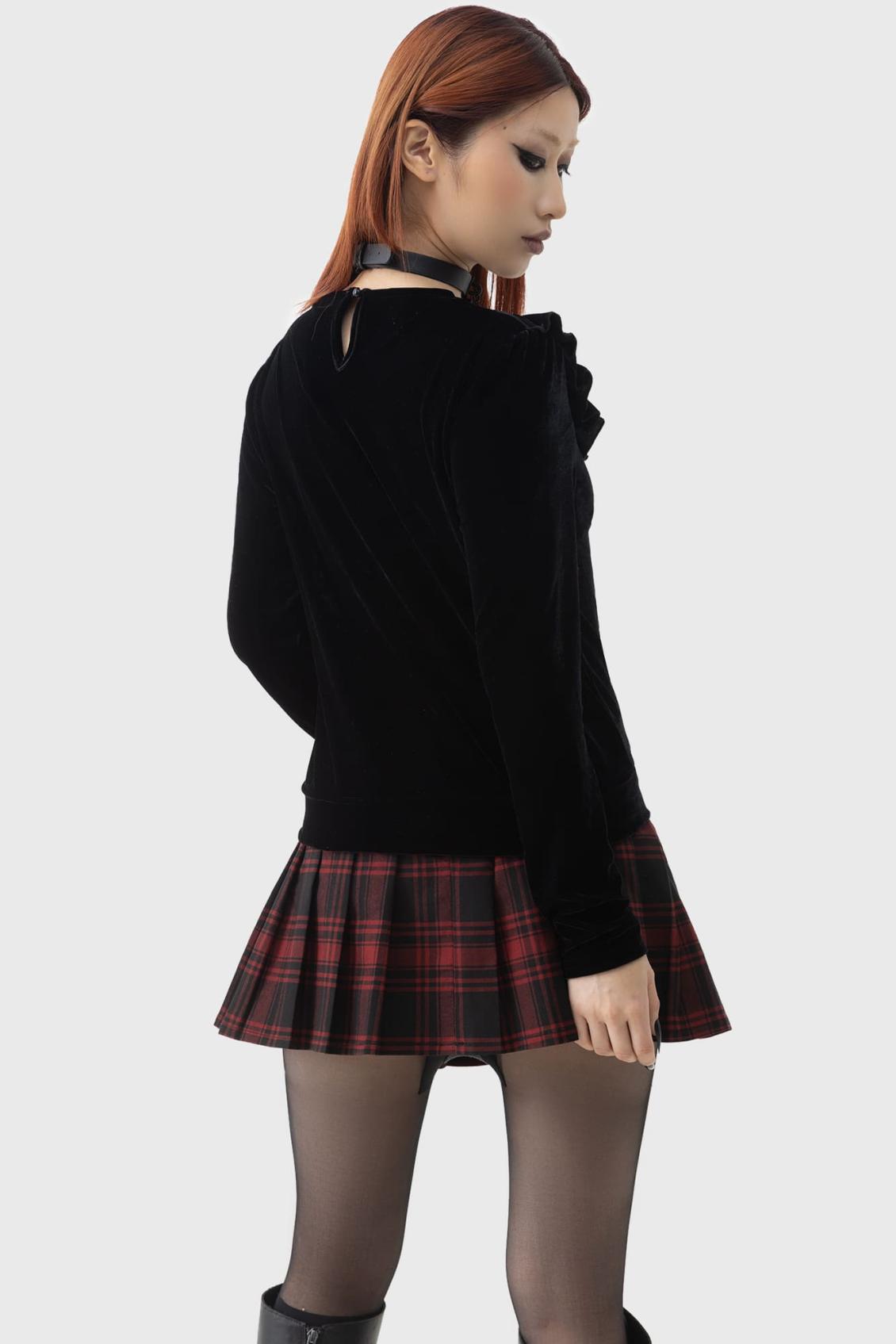 Women Long Sleeves | Killstar Here Lies Beetlejuice Long Sleeve Top