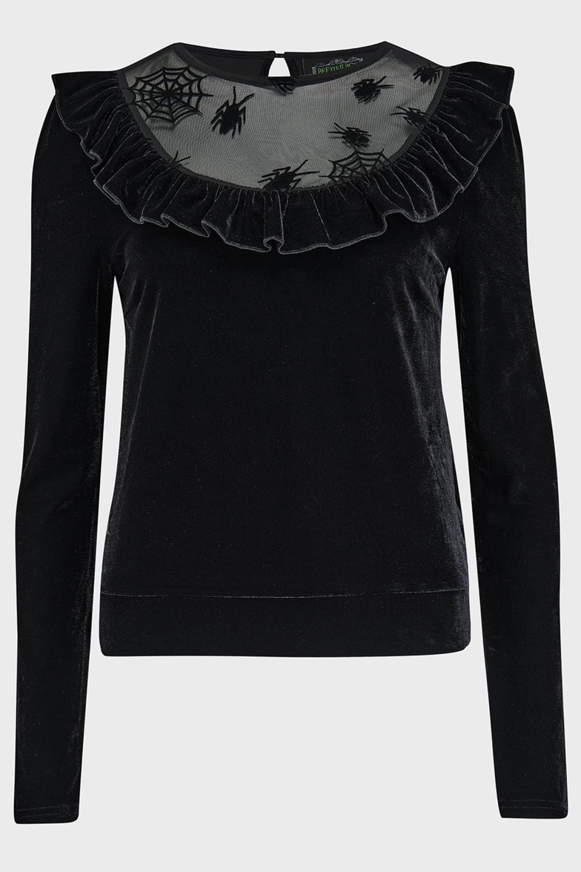 Women Long Sleeves | Killstar Here Lies Beetlejuice Long Sleeve Top