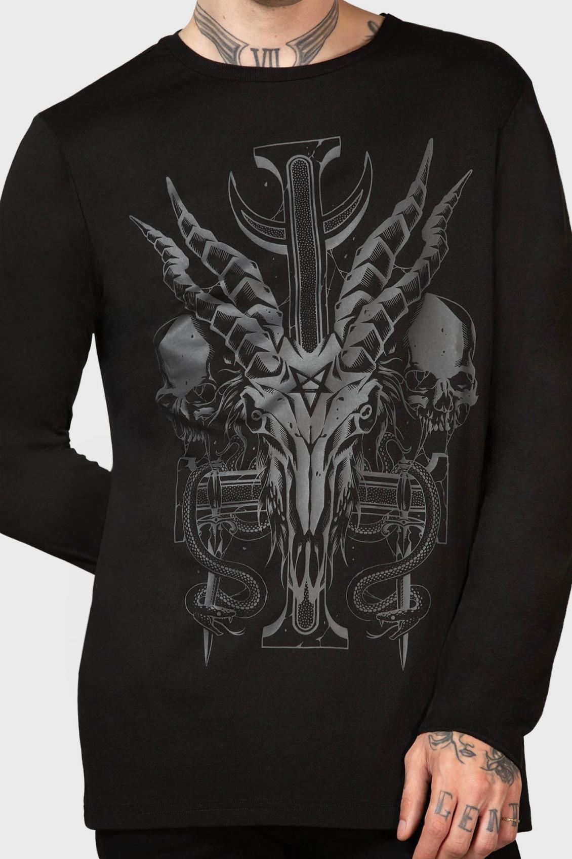 Women Long Sleeves | Killstar Infernal Ashes Long Sleeve Top
