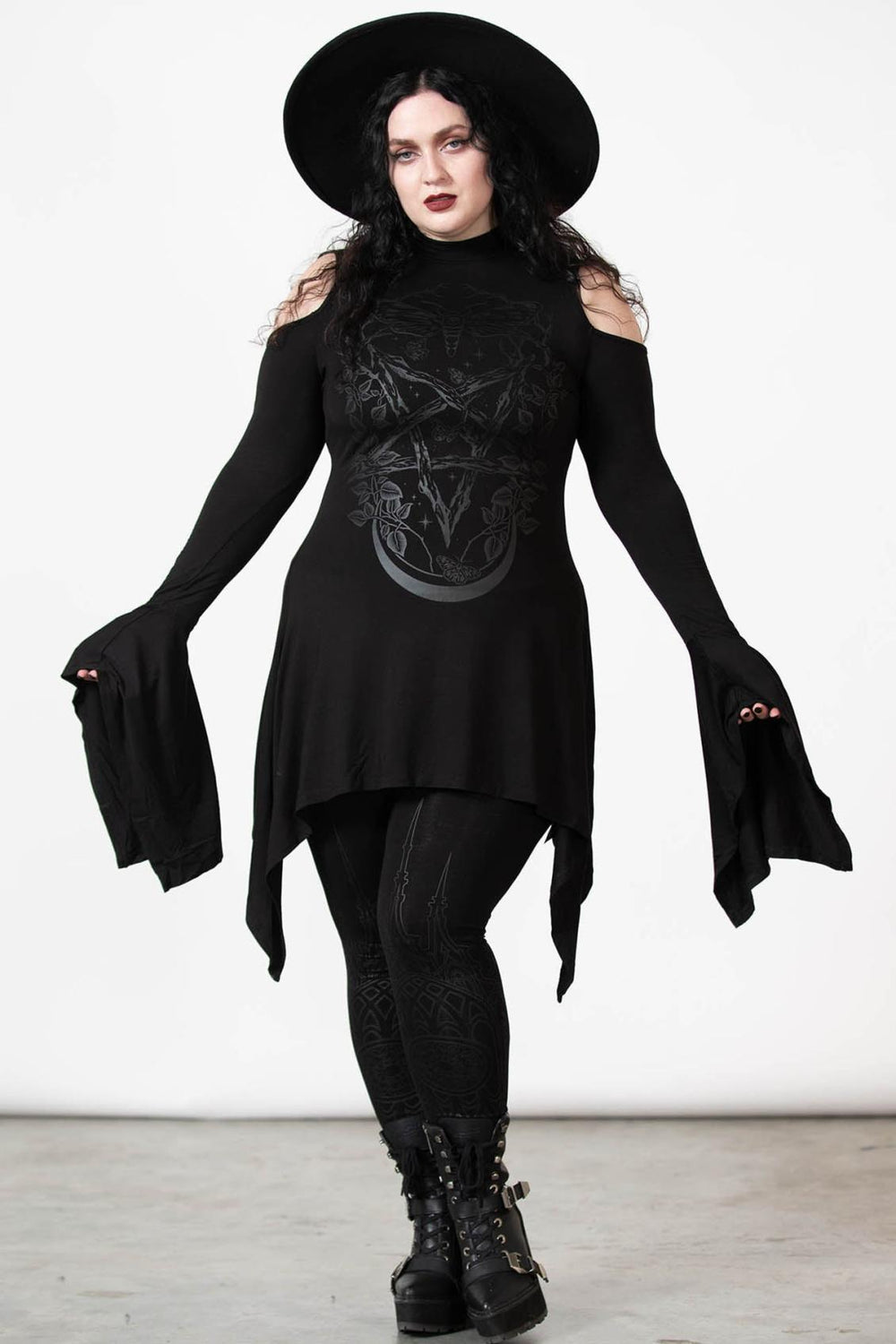 Women Long Sleeves | Killstar Kiss &#039;N&#039; Spell Long Sleeve Top