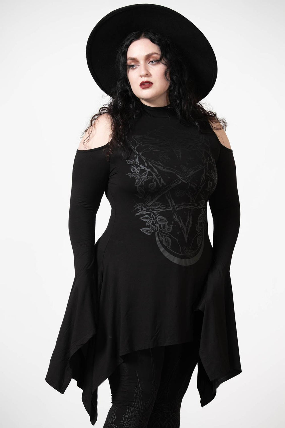 Women Long Sleeves | Killstar Kiss &#039;N&#039; Spell Long Sleeve Top