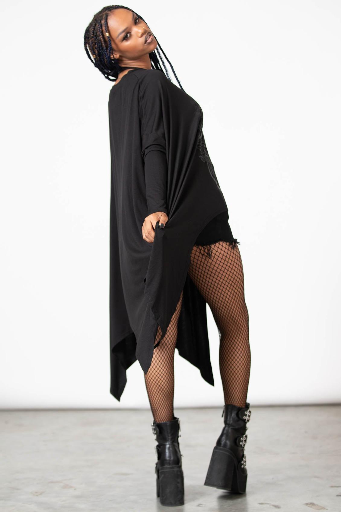 Women Long Sleeves | Killstar Lunar Oversized Top