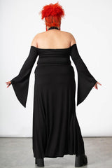 Women Long Sleeves | Killstar Maidenhead Cold Shoulder Top