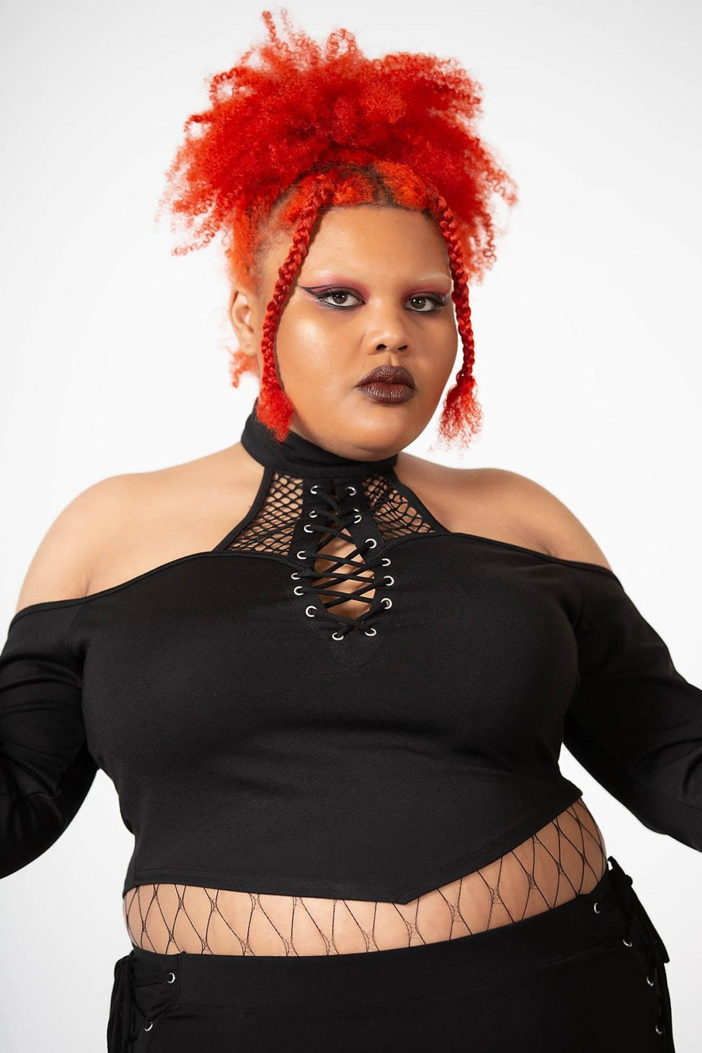 Women Long Sleeves | Killstar Maidenhead Cold Shoulder Top