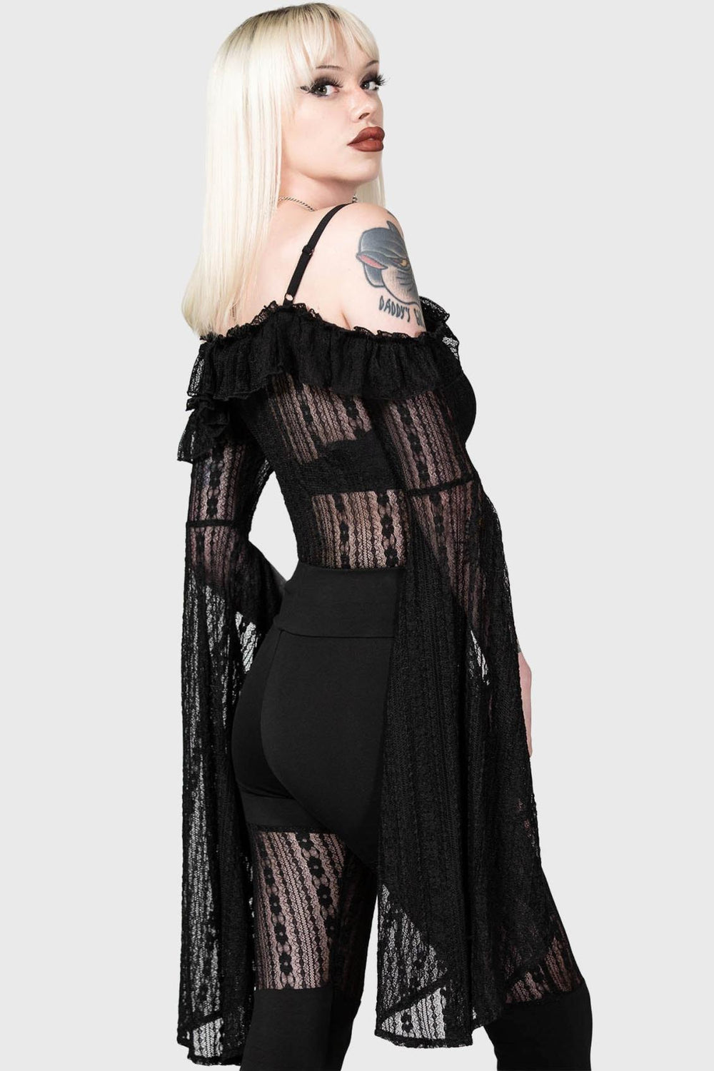 Women Long Sleeves | Killstar Melisanda Bardot Top