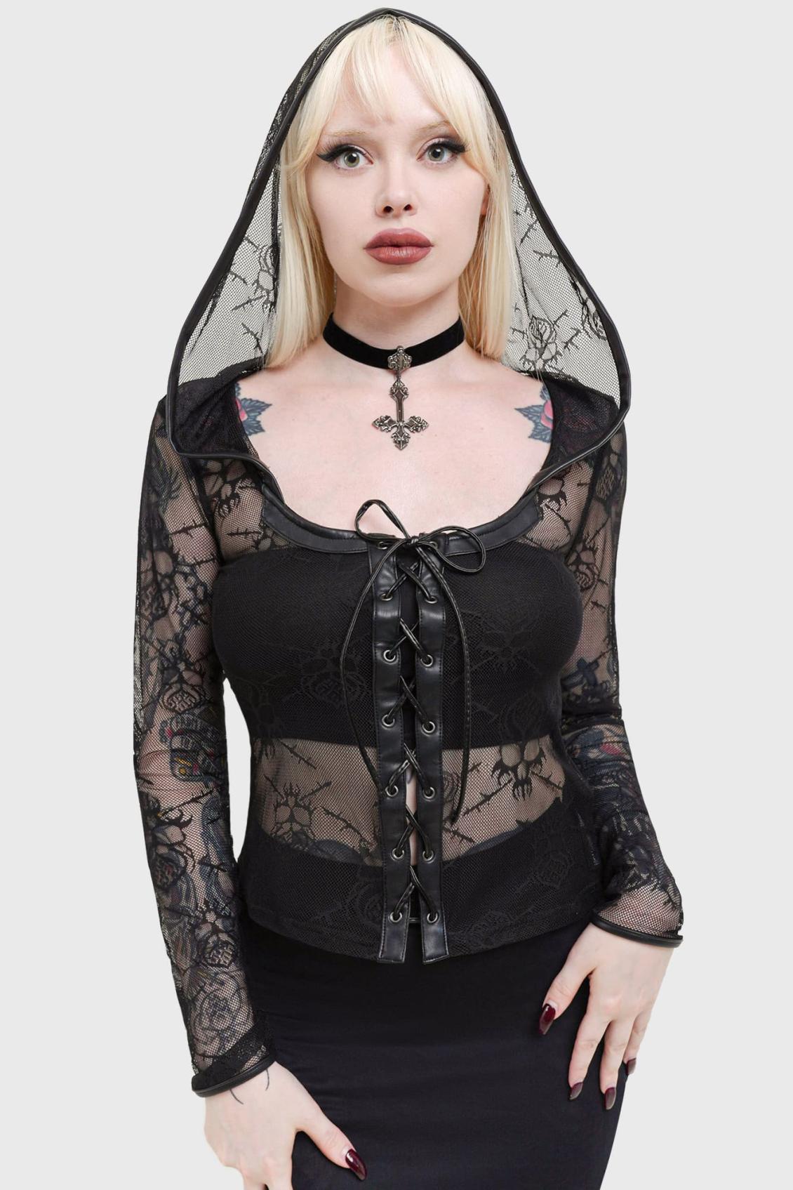 Women Long Sleeves | Killstar Miss Guidance Top