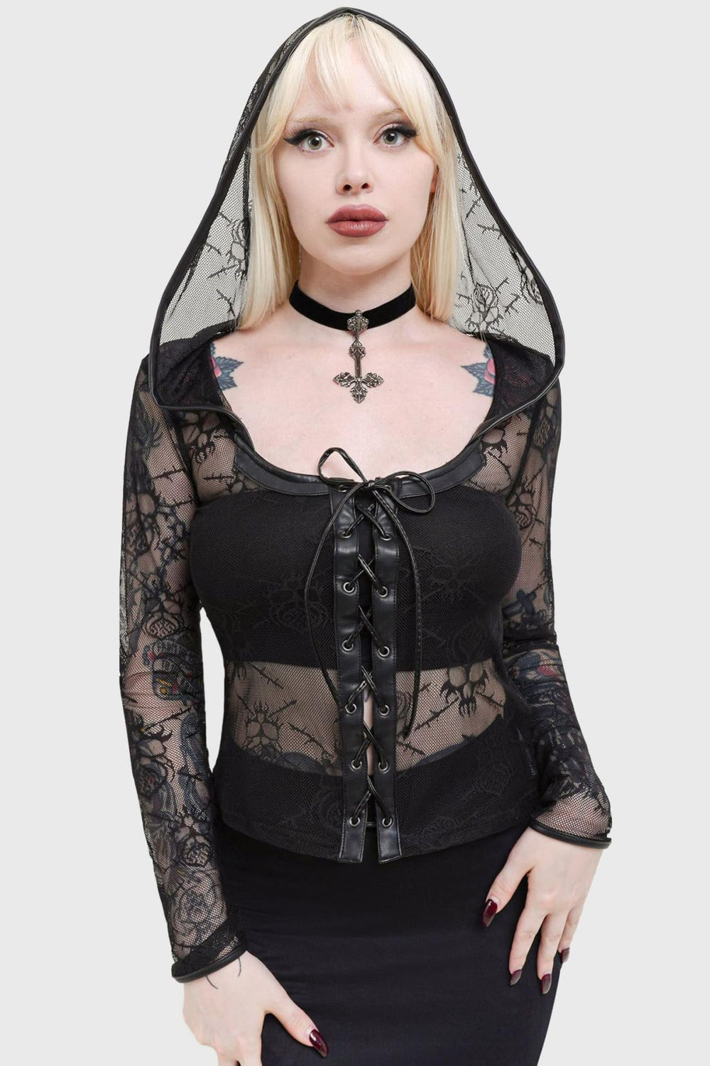 Women Long Sleeves | Killstar Miss Guidance Top