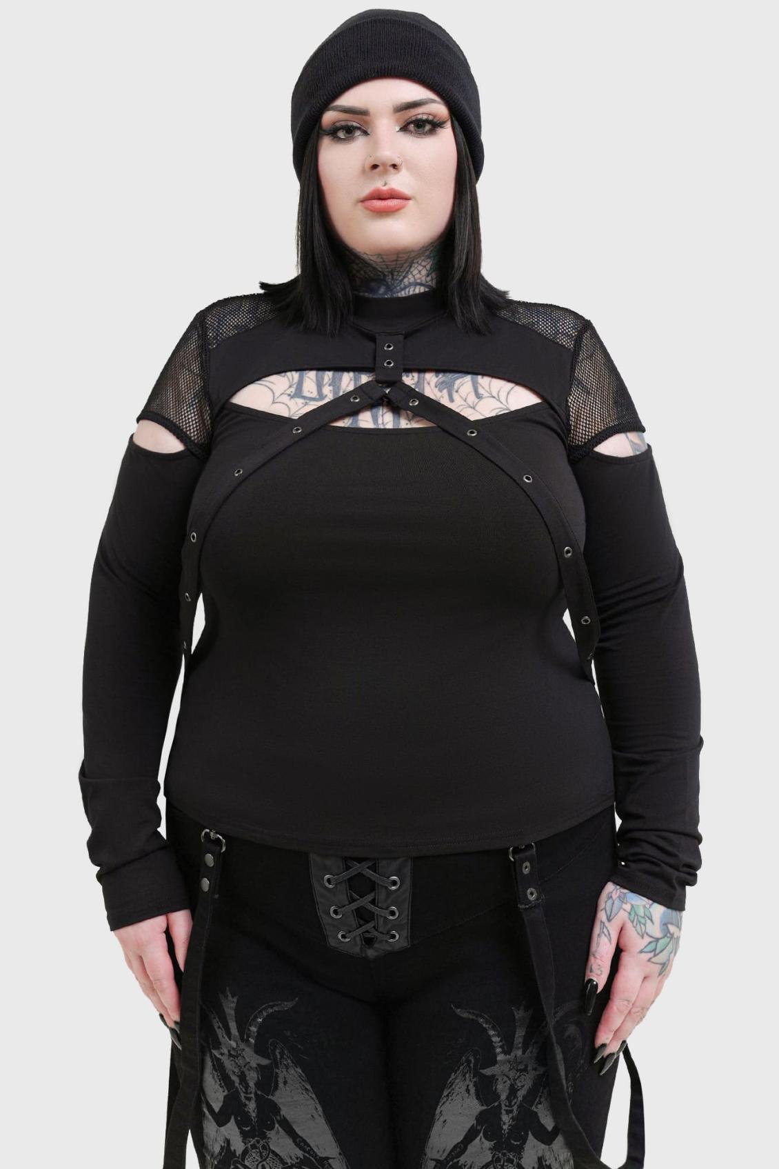 Women Long Sleeves | Killstar Miss Masher Top