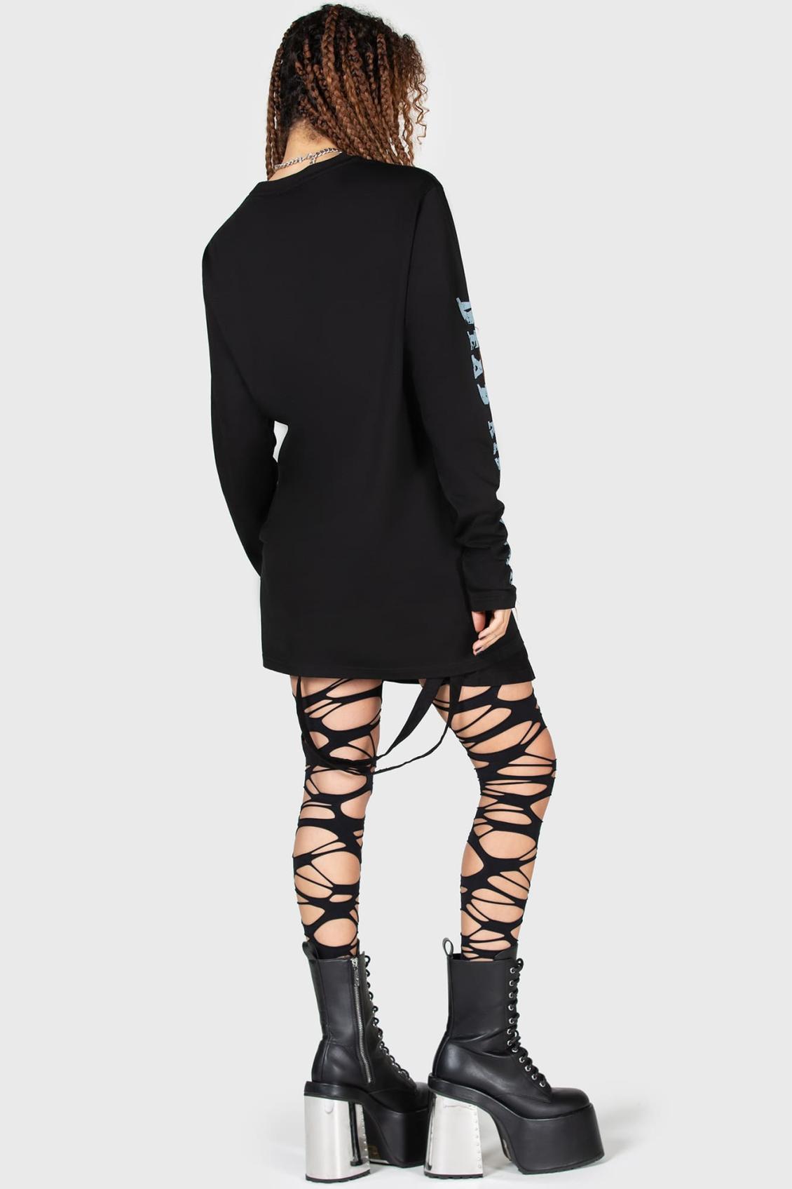 Women Long Sleeves | Killstar Necromancer Long Sleeve Top