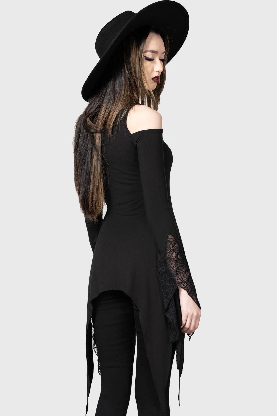 Women Long Sleeves | Killstar Night Snare Top