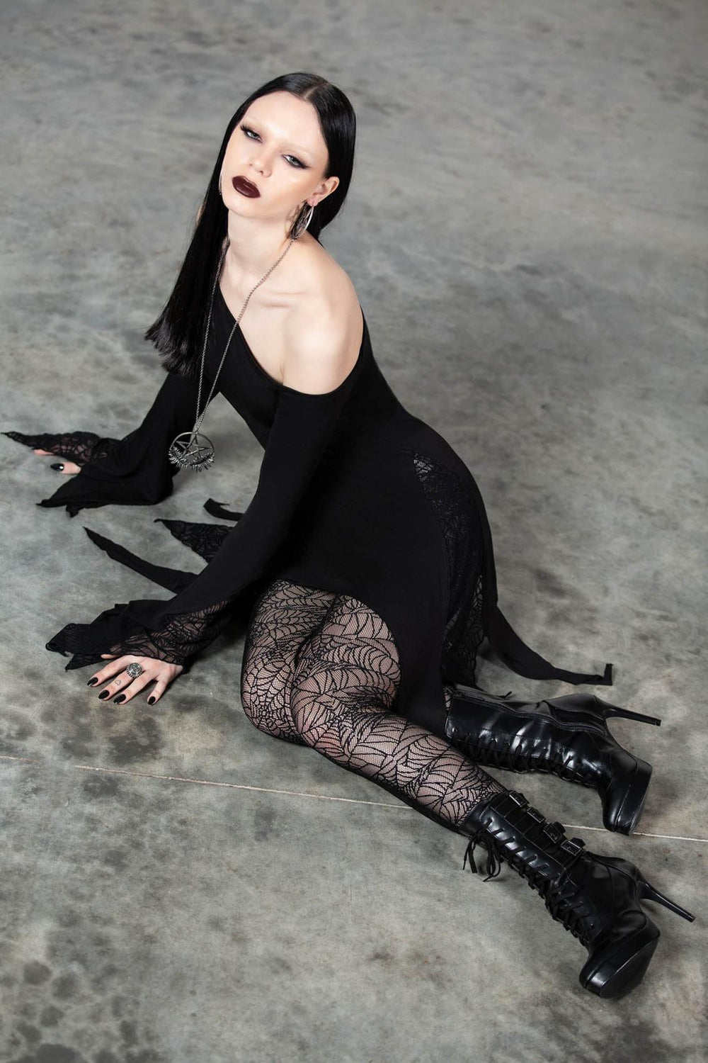 Women Long Sleeves | Killstar Night Snare Top