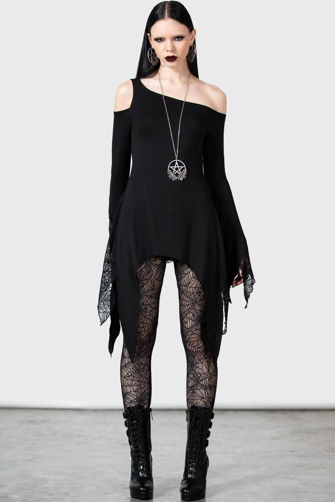 Women Long Sleeves | Killstar Night Snare Top