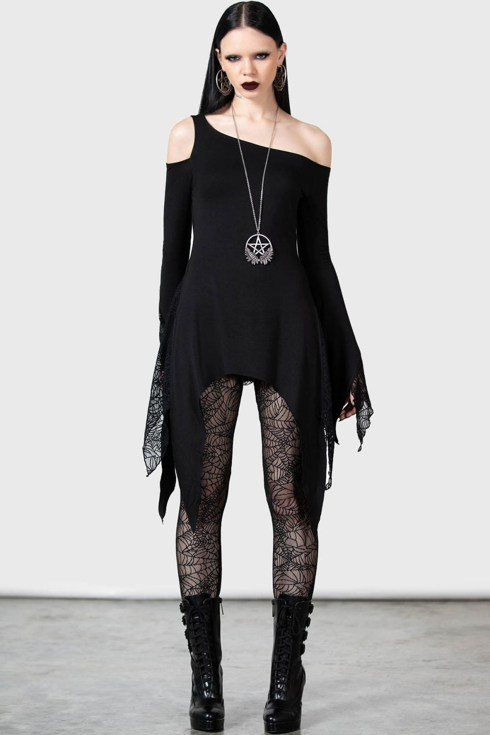 Women Long Sleeves | Killstar Night Snare Top