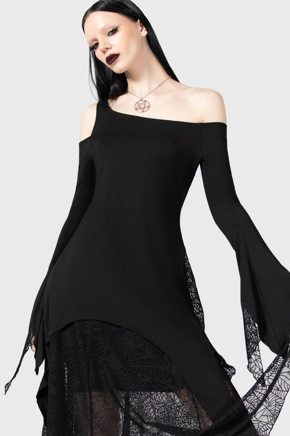 Women Long Sleeves | Killstar Night Snare Top