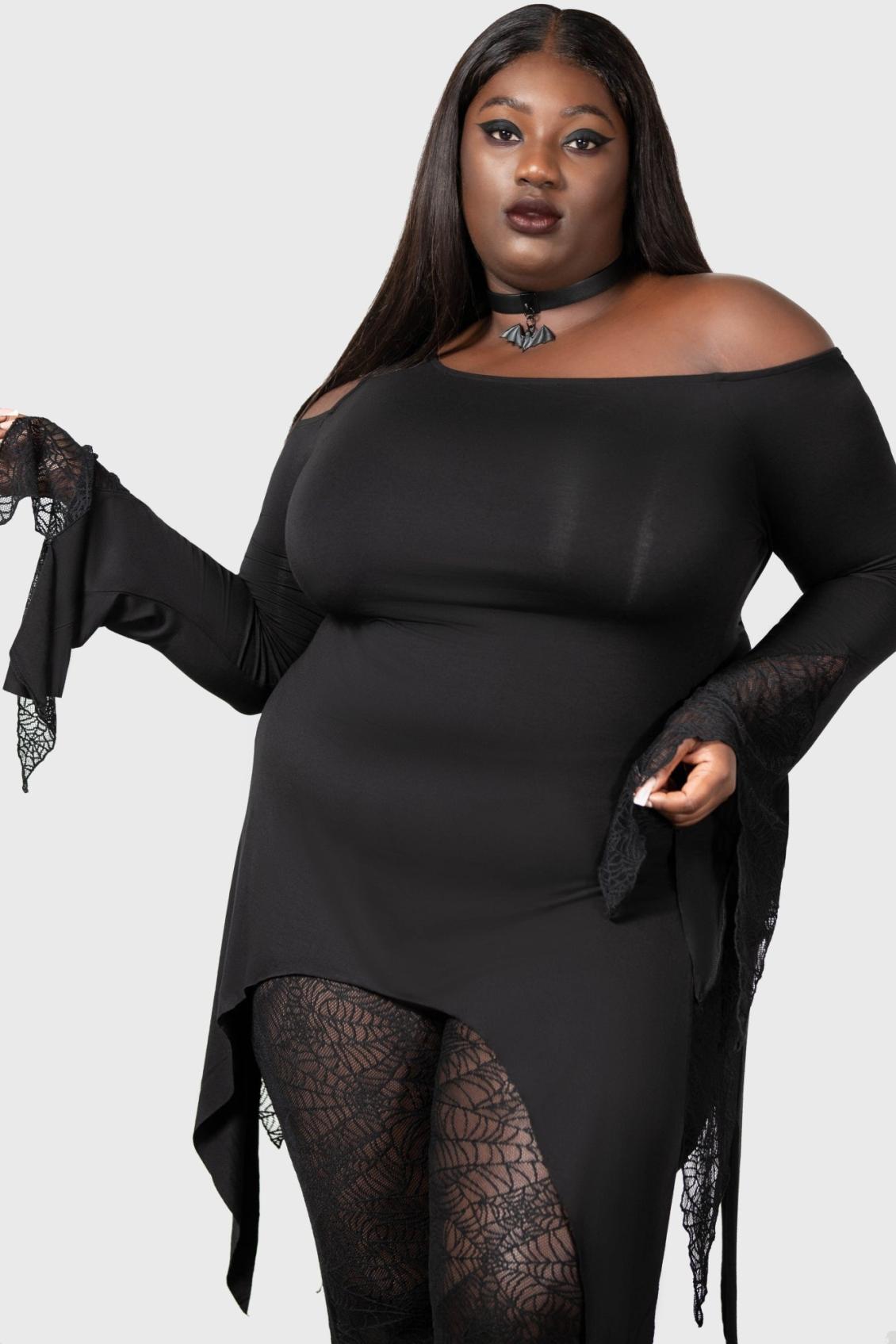 Women Long Sleeves | Killstar Night Snare Top