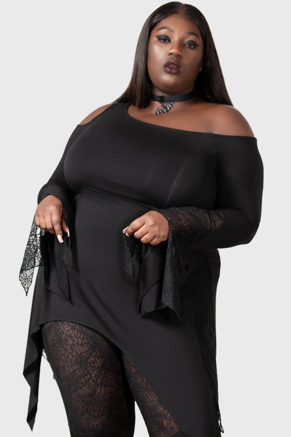 Women Long Sleeves | Killstar Night Snare Top