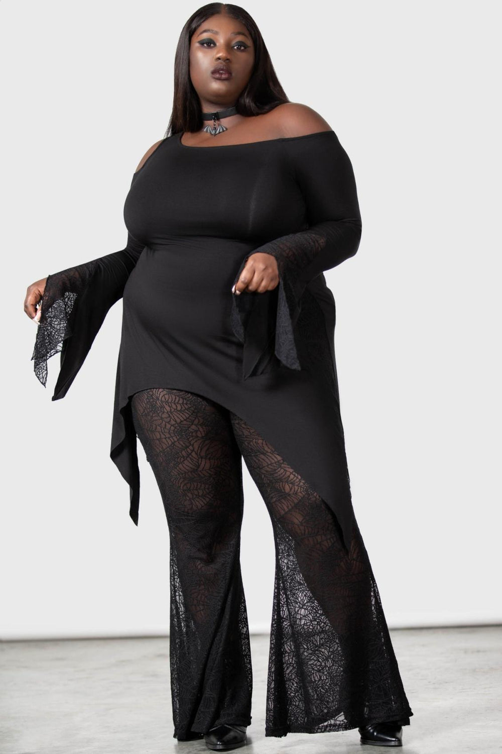 Women Long Sleeves | Killstar Night Snare Top