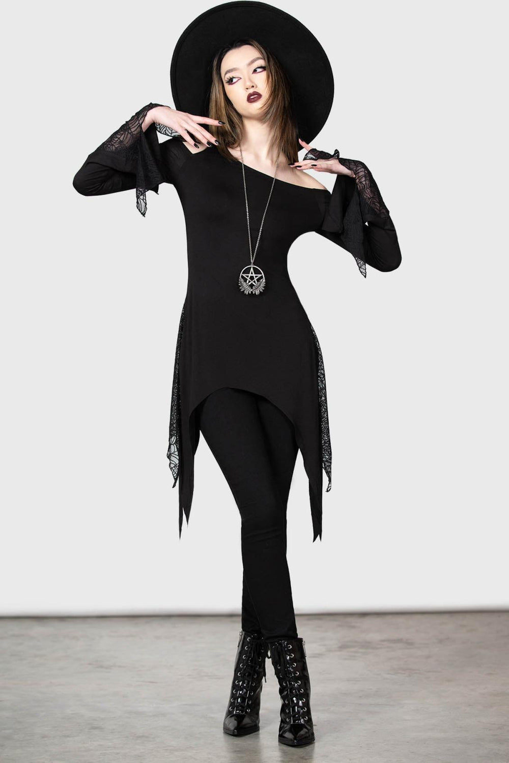 Women Long Sleeves | Killstar Night Snare Top