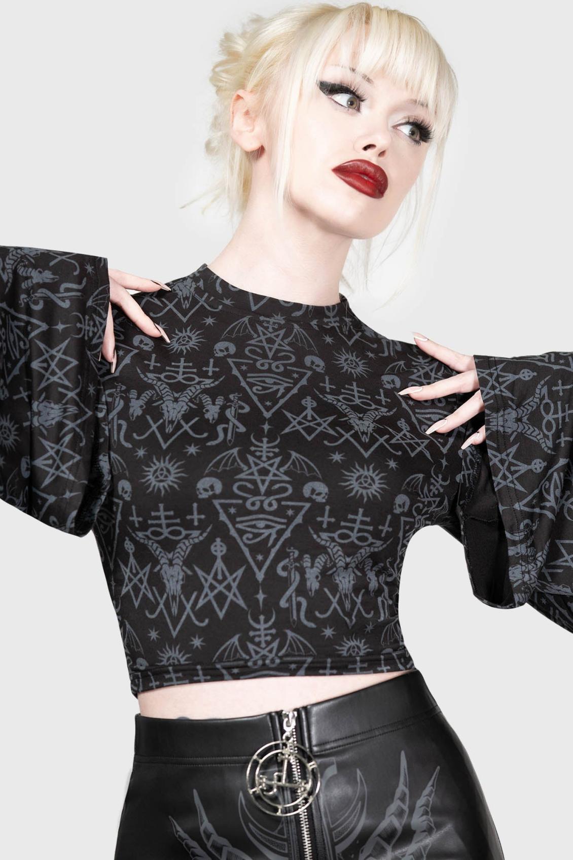 Women Long Sleeves | Killstar Nightmagick Top