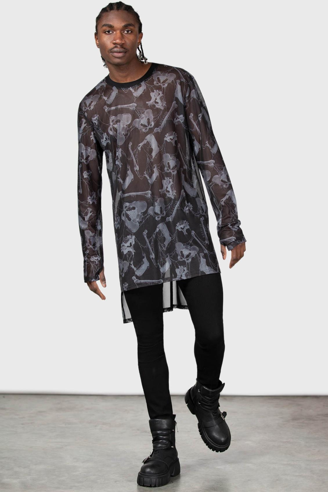 Women Long Sleeves | Killstar Ossuary Long Sleeve Top