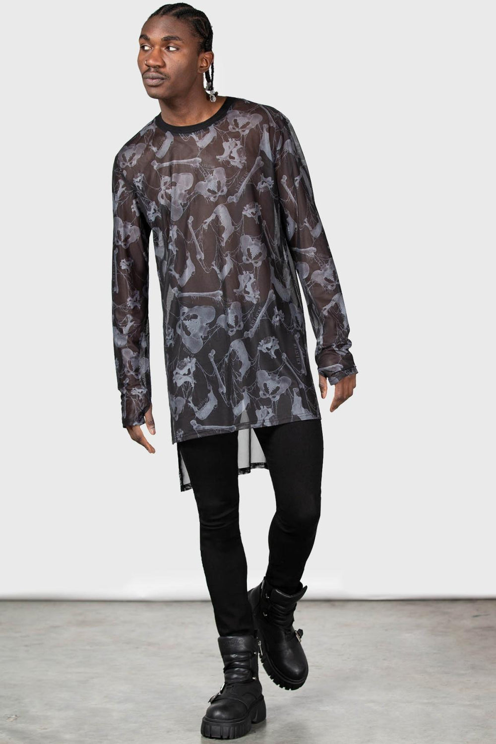 Women Long Sleeves | Killstar Ossuary Long Sleeve Top