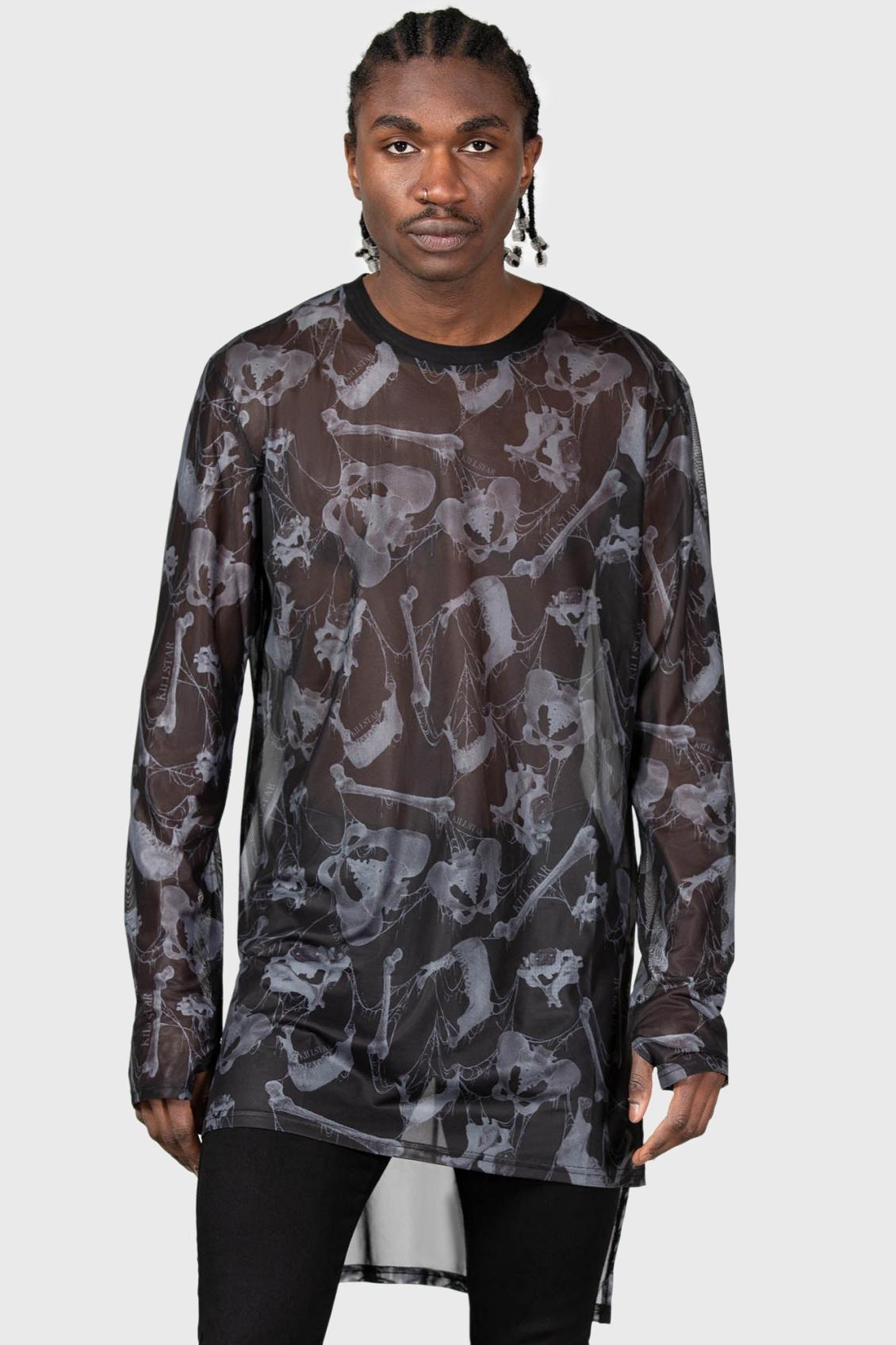 Women Long Sleeves | Killstar Ossuary Long Sleeve Top